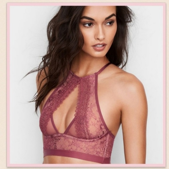 Victoria's Secret Other - NEW Victoria's Secret Lace High Neck Bralette